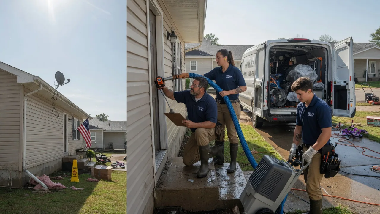 Ceiling Water Damage Restoration in Donnelly, MN near me